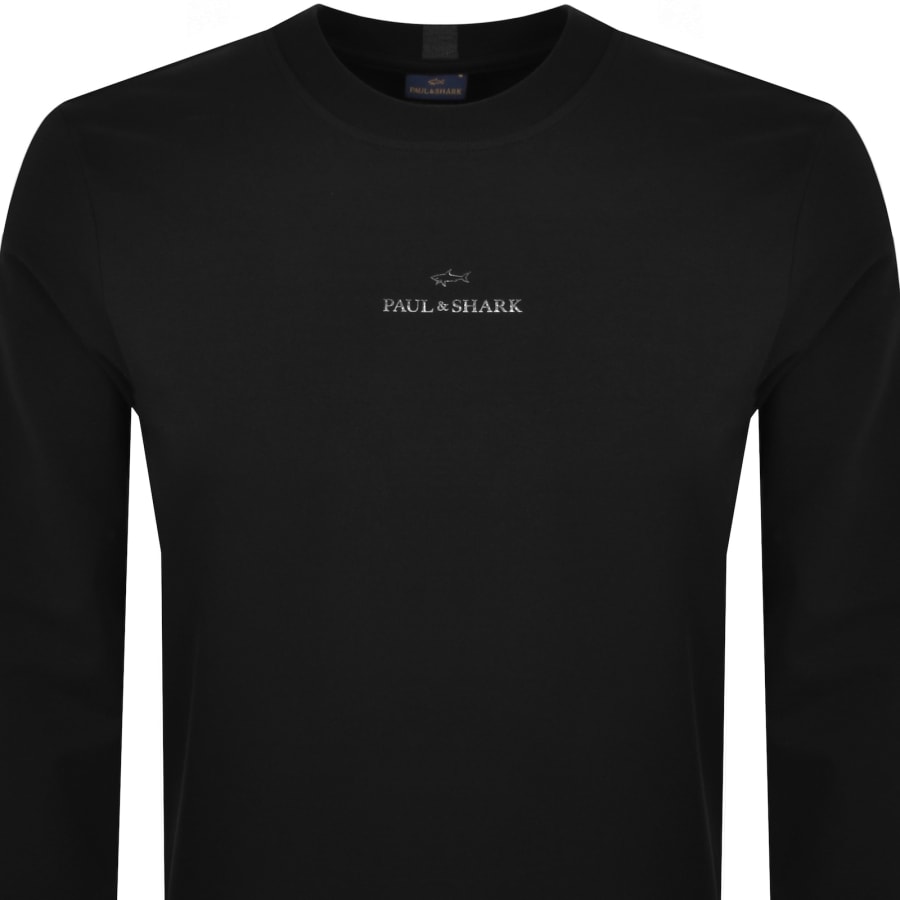 Paul and shark black sweatshirt on sale